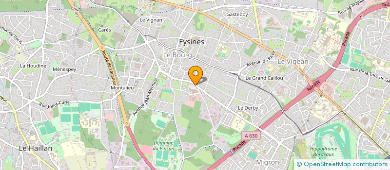 localisation de l'entreprise BELLAZZA à EYSINES