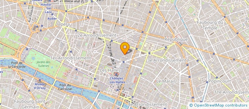 localisation de l'entreprise BELLE  PARIS