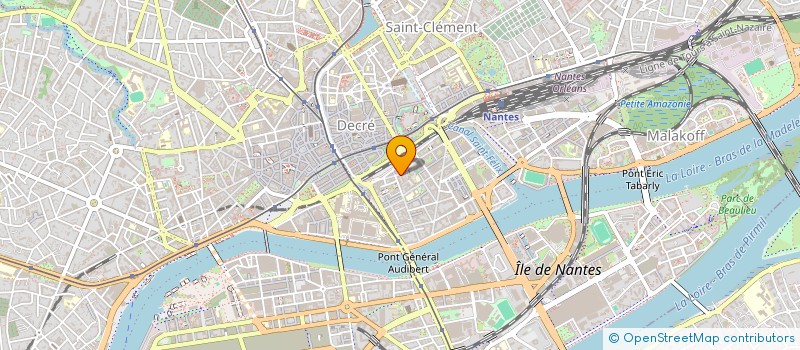localisation de l'entreprise BELLE ABEILLE à NANTES