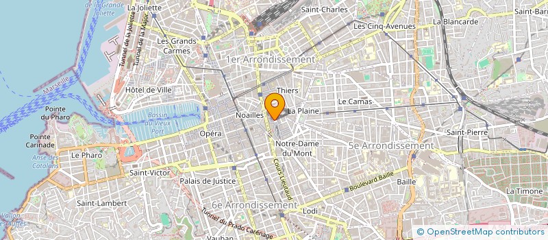localisation de l'entreprise BELLE AIRE à MARSEILLE