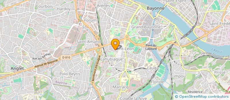 localisation de l'entreprise BELLE AISANCE à BAYONNE