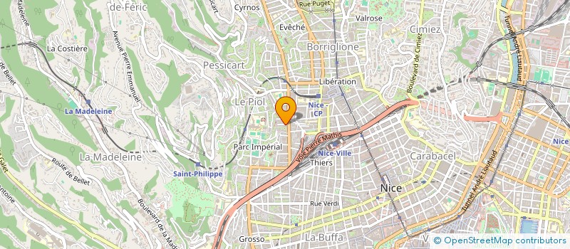 localisation de l'entreprise BELLE AMIE à NICE