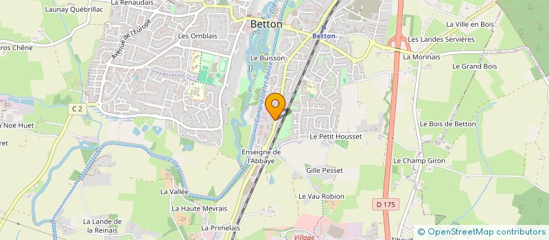 localisation de l'entreprise BELLE ANCOLIE  BETTON