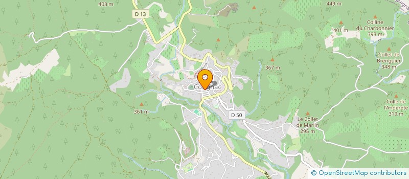 localisation de l'entreprise BELLE AU NATUR'ELLE à COTIGNAC