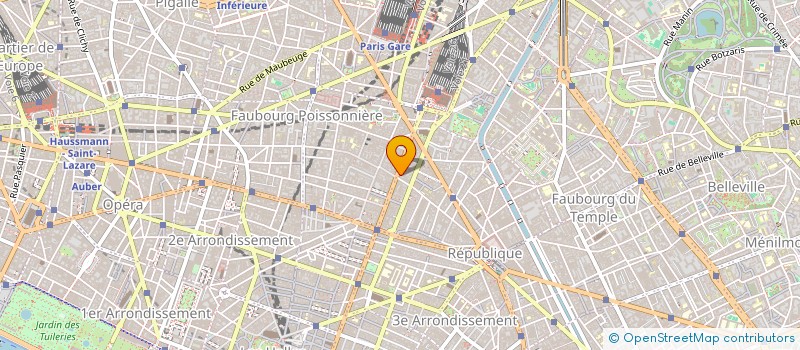 localisation de l'entreprise BELLE BEAUTE SARL  PARIS