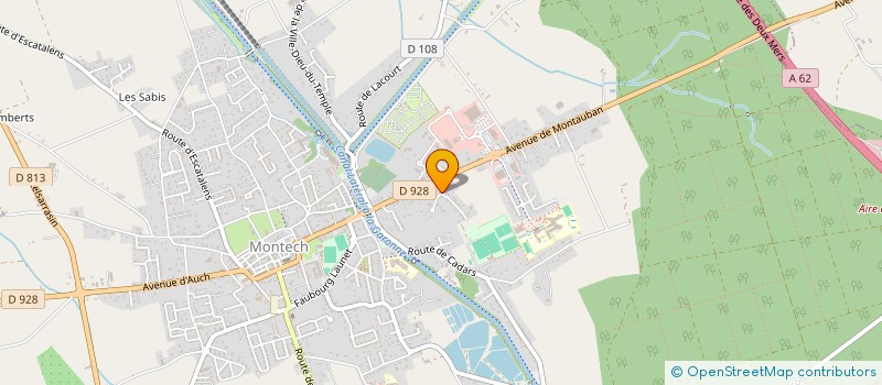 localisation de l'entreprise BELLE & BIO  MONTECH