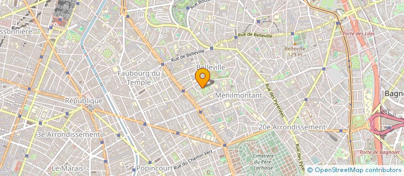 localisation de l'entreprise BELLE BOUTIQUE PARIS  PARIS