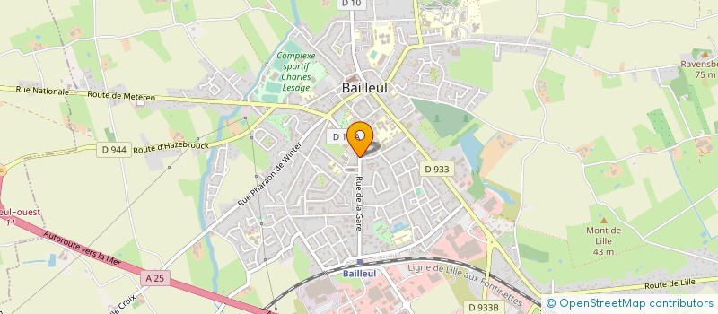 localisation de l'entreprise BELLE CASH à BAILLEUL