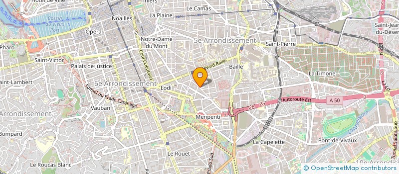localisation de l'entreprise BELLE DE LOC  MARSEILLE
