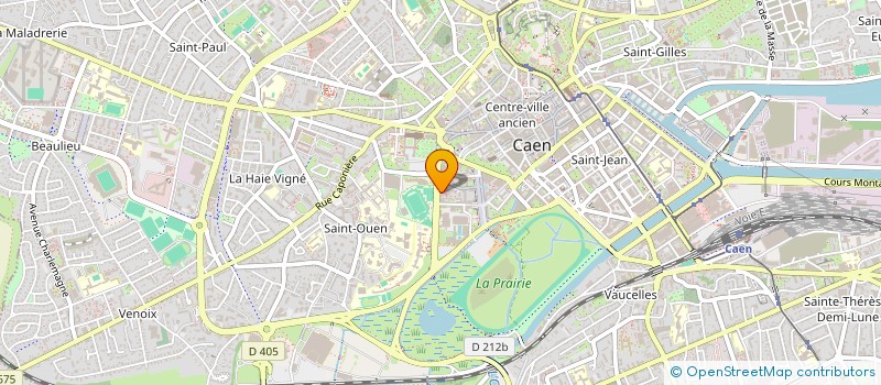 localisation de l'entreprise BELLE DE SOIE à CAEN