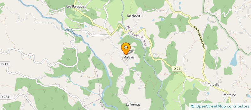 localisation de l'entreprise BELLE'ELEC  SAINT-APOLLINAIRE-DE-RIAS