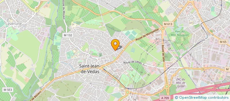 localisation de l'entreprise BELLE EN BIO à SAINT-JEAN-DE-VEDAS