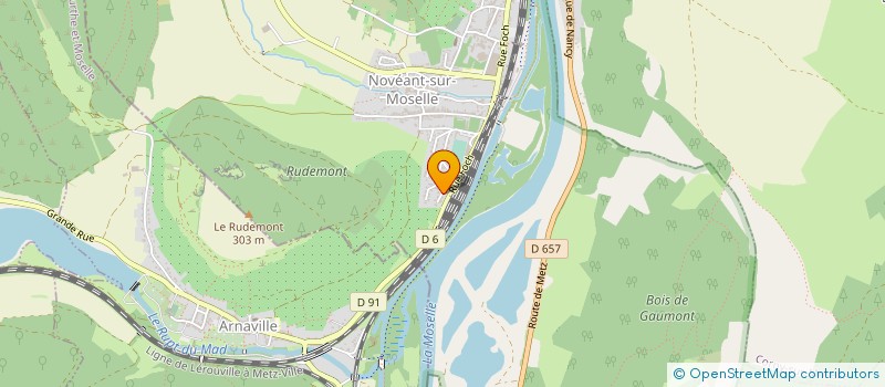 localisation de l'entreprise BELLE EN SOIE  NOVEANT-SUR-MOSELLE