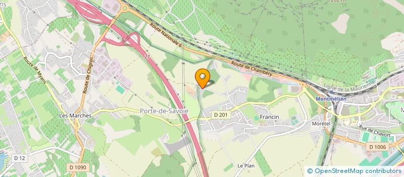 localisation de l'entreprise BELLE EPOQUE  PORTE-DE-SAVOIE