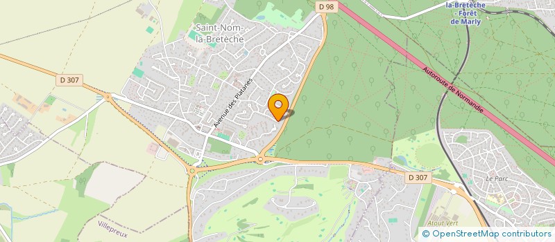 localisation de l'entreprise BELLE EPOQUE  SAINT-NOM-LA-BRETECHE