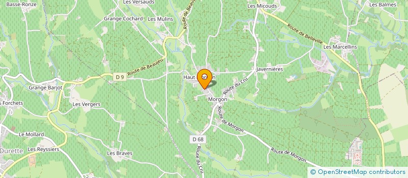 localisation de l'entreprise BELLE ET BOU  VILLIE-MORGON