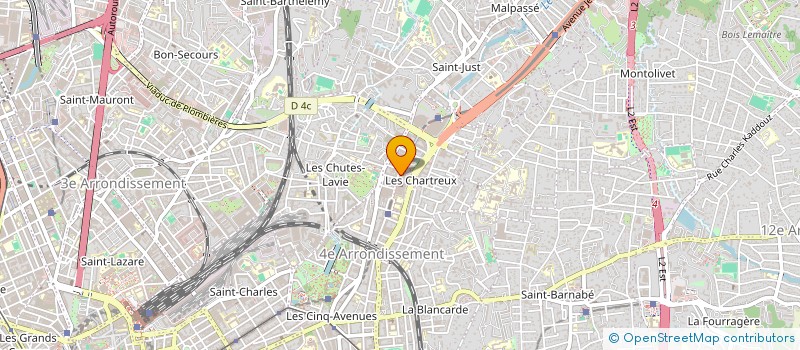 localisation de l'entreprise BELLE ET SUCREE à MARSEILLE