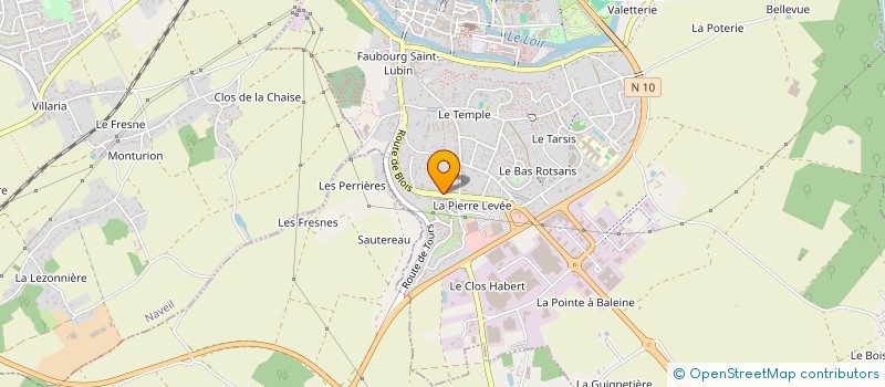 localisation de l'entreprise BELLE ET ZEN à VENDOME