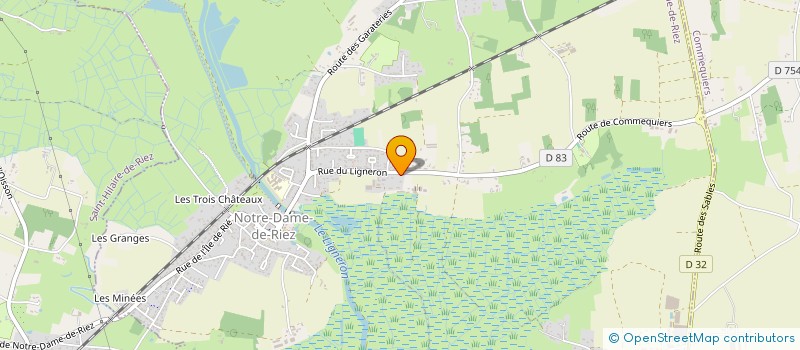 localisation de l'entreprise BELLE ETOILE à NOTRE-DAME-DE-RIEZ