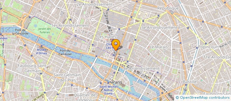 localisation de l'entreprise BELLE ETOILE à PARIS