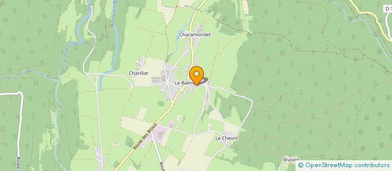 localisation de l'entreprise BELLE ETOILE  VIEU D'IZENAVE