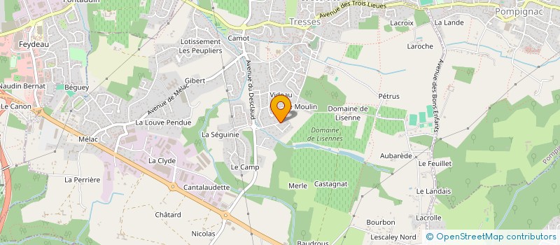 localisation de l'entreprise BELLE ETOILE  TRESSES