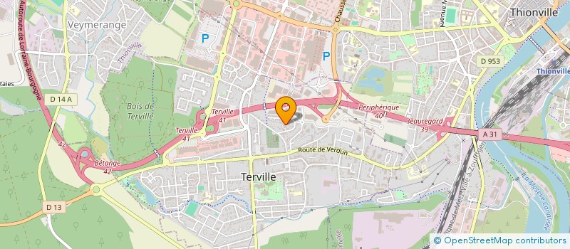 localisation de l'entreprise BELLE ETOILE  TERVILLE