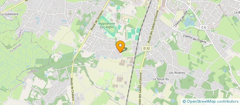 localisation de l'entreprise BELLE ETOILE C&H à SALLERTAINE