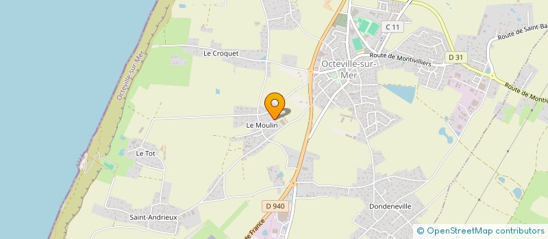 localisation de l'entreprise BELLE ETOILE INVESTISSEMENT  OCTEVILLE-SUR-MER