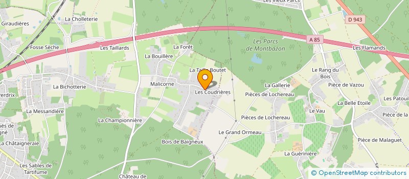 localisation de l'entreprise BELLE FILLE à VEIGNE