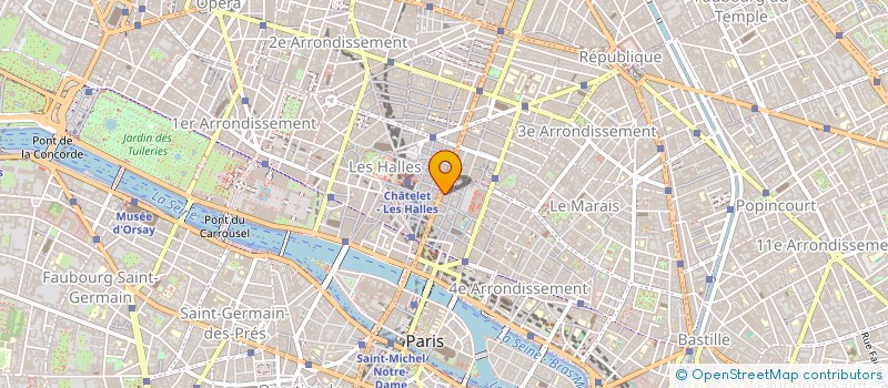 localisation de l'entreprise BELLE FRANCE HOLDING SA  PARIS