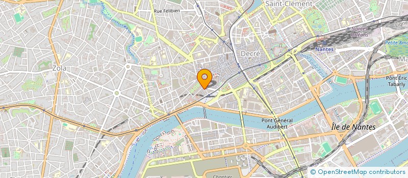 localisation de l'entreprise BELLE ILE à NANTES