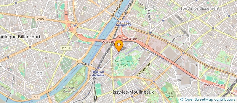 localisation de l'entreprise BELLE-ILE CITADELLE SAS à ISSY-LES-MOULINEAUX