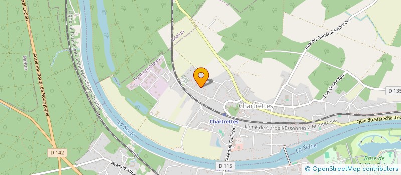 localisation de l'entreprise BELLE-ILE LS  CHARTRETTES