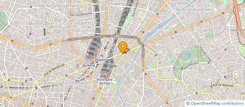 localisation de l'entreprise BELLE IMAGE  PARIS