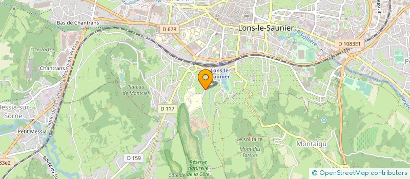 localisation de l'entreprise BELLE INDEPENDENCE à LONS-LE-SAUNIER