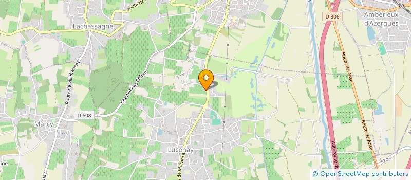 localisation de l'entreprise BELLE LOCATION LYON  LUCENAY