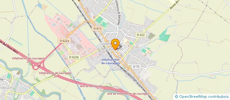 localisation de l'entreprise BELLE LURETTE  VILLEFRANCHE-DE-LAURAGAIS