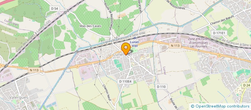 localisation de l'entreprise BELLE MAISON à LUNEL-VIEL