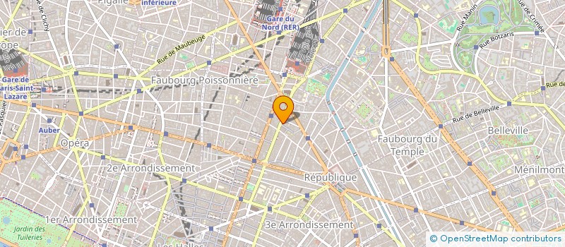 localisation de l'entreprise BELLE MODE  PARIS