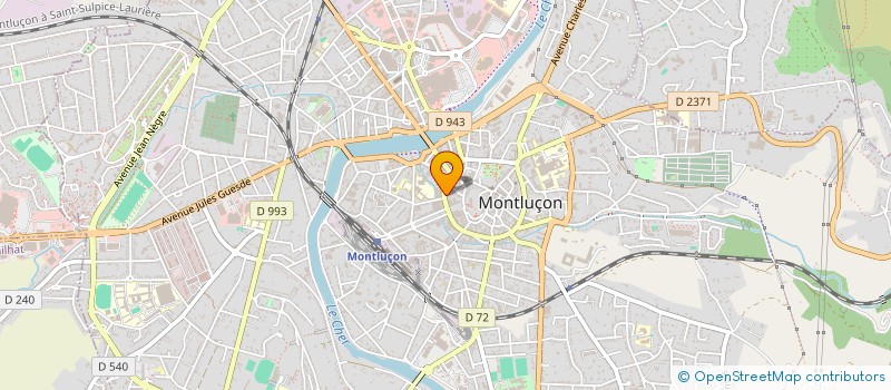 localisation de l'entreprise BELLE NOMADE à MONTLUCON