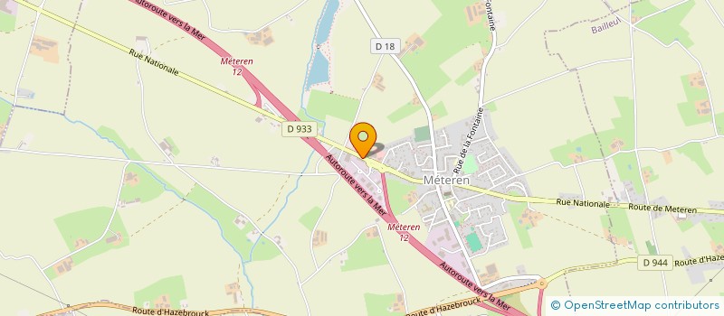 localisation de l'entreprise BELLE OCCASIONS  METEREN