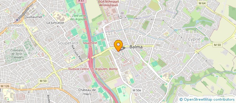 localisation de l'entreprise BELLE & PASSION  BALMA