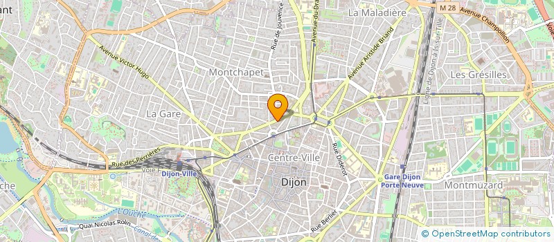 localisation de l'entreprise BELLE PIERRE à DIJON