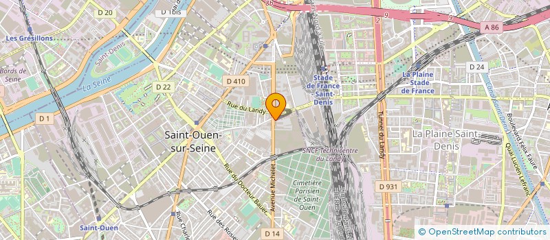 localisation de l'entreprise BELLE PLANETE à PARIS