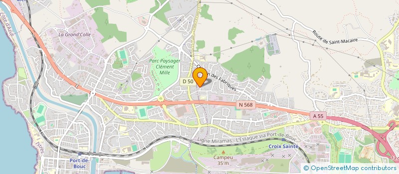 localisation de l'entreprise BELLE POUR SOI à MARTIGUES