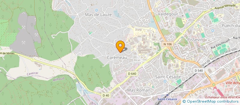 localisation de l'entreprise BELLE RENCONTRE  NIMES