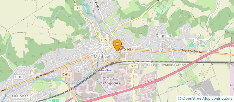 localisation de l'entreprise BELLE RENOV' à DAGNEUX