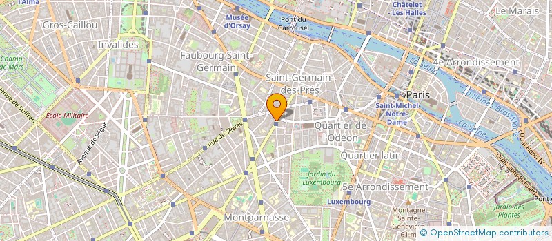 localisation de l'entreprise BELLE SUR SEINE  PARIS