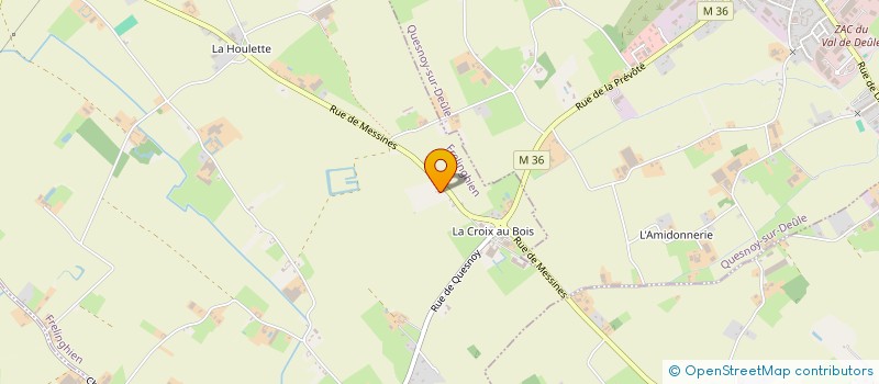 localisation de l'entreprise BELLE TOMBE à FRELINGHIEN